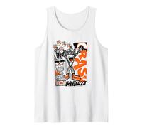 Crash Bandicoot Retro Vintage Crash Wumpa Graffiti Badge Canotta