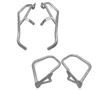 Crash Bar Paraurti Per BMW Per K1600 GT GTL Per K1600GTL 2011-2023 Moto Crash Bar Bisaccia Box Laterale Protezione Del Motore Telaio Di Protezione Del Respingente(A Set Of - Silver)