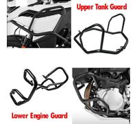 Crash Bar Per BMW Per F850GS F750GS F750 Per GS F850 Per GS F 750 Per GS F 850 Per GS 2017-2023 Motore Motociclo Guard Crash Serbatoio Bar Paraurti Protezione Motore Paraurti Lato(Nero,Upper)