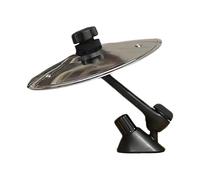 Crash Cymbals for Car, Stainless Steel Cymbals, Compact Easy Installation Design, Vehicles Interior Decor for Truck, RV, Sedan, Stylish and Fun Automotive Accessories, 5.51x5.31 in