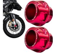 Crash Di Crash Di Telaio - Protezioni Da Posteriore Anteriore 2x, Cuscinetti Da Usura Motociclistica | 1.57x1.81x1.1 Pollici Coperchi Di Assi Di Metallo Anti-, Di Sicurezza Modi