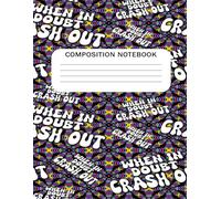 Crash Out Notebook, Mental Health Journal, Daily Notes, Journal for Students, Journal For University, Affirmations, Composition Notebook, 8.5x11, 200pages