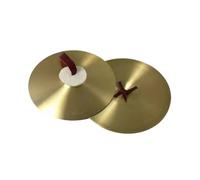 Crash Piatti 2 Piatti Crash Accessori Robusti Facili Da Usare Per I Principianti Della Band Professionisti Adulti E Spettacoli Teatrali(18 inch)