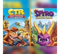 Crash Team Racing Nitro-Fueled + Spyro Game Bundle (Xbox One / Xbox Series X|S) Xbox Live Key - ARGENTINA
