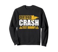 Crash Test Certificato - Snowmobile Snow Sled Rider Felpa