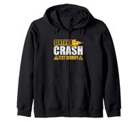 Crash Test Certificato - Snowmobile Snow Sled Rider Felpa con Cappuccio