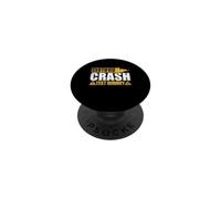 Crash test certificato - Snowmobile Snow Sled Rider PopSockets PopGrip Adesivo