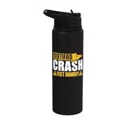 Crash test certificato - Snowmobile Snow Sled Rider Stainless Steel Insulated Water Bottle