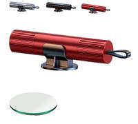 CrashEscape Mini- Emergency Window Breaker & Seatbelt Cutter, 3 Colors Emergency Window Breaking Tool, Life-Saving Tool for Car Safety (Red)