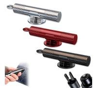 Crashescape Mini - Emergency Window Breaker & Seatbelt Cutter, Crashescape Mini Hardpointing Safe Hammer, Car Escape Tools for Land & Underwater (Mix*3)