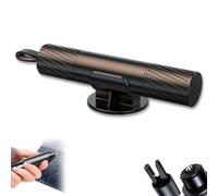 Crashescape Mini - Emergency Window Breaker & Seatbelt Cutter, Crashescape Mini Hardpointing Safe Hammer, Car Escape Tools for Land & Underwater (Black)