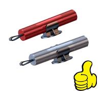Crashescape Mini - Emergency Window Breaker & Seatbelt Cutter, Hardpointing Safe Hammer, Glass Breaker Under Water, Car Hammer Window Breaker Emergency Escape Tool (Red) (2 colors2)