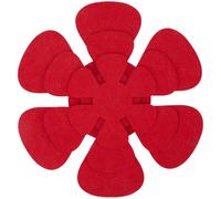 CRASPIRE 12 pz 3 Stili Flower Pan Protector Cookware Protector Pads FireBrick Feltro Morbido Pentola Padella AntiGraffio Divisore Antiaderente Tappetini Separatori per Evitare Graffiare Rovinare