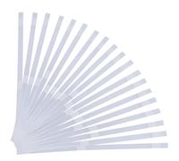 CRASPIRE 20 Striscia di Colla Termica Larga 10 mm per Riparazione di Libri, Rilegatura, Supporto in Rete, Adesivo Hot Melt Eva, Posizionamento A Tre Punti, Documenti per Ufficio, Carta Tascabile