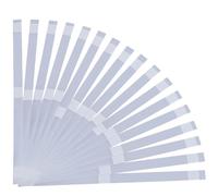 CRASPIRE 20 Striscia di Colla Termica Larga 15 mm per Riparazione di Libri, Rilegatura, Supporto in Rete, Adesivo Hot Melt Eva, Posizionamento A Tre Punti, Documenti per Ufficio, Carta Tascabile