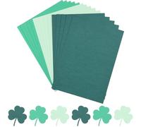 CRASPIRE 50 foglio di Carte A4, carte di Colore Verde Chiaro, Cartoncino GSM, Carta A Colori Misti, Cartoncino, Carta per Stampante, per Biglietti Fai Da Te, Arte, Artigianato, Scrapbooking