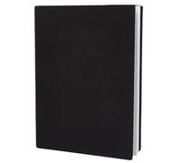 CRASPIRE Copertina per Libro Elasticizzata Nera Copertina Elastica per Quaderno in Poliestere Lavabile Riutilizzabile con Protezione per Libri Ripetuti per Libri Tascabili Forniture Scolastiche