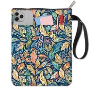 CRASPIRE Custodia per Libri con Cerniera Borsa Extra Impermeabile in Tessuto Protezione Portatile con Corda Copertina Bifacciale per Quaderno con Copertina Rigida Diario della Bibbia Libro di Testo