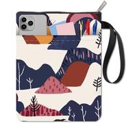 CRASPIRE Custodia per Libri Desert Sunset con Tasca con Cerniera Copertina per Libri in Tessuto Lavabile 11 x 8.7 Pollice Custodia Protettiva per Libri per Lettori Amanti dei Libri Bibliotecari Topi