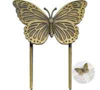 CRASPIRE Fermalibri Vintage A Forma di Farfalla in Metallo Segnalibro in Bronzo Antico Libera Le tue Mani Porta Pagine Aperte per Diari Libri Regalo di Compleanno Ideale per Amanti dei Libri