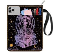 CRASPIRE Sword Book Covers Stars Book Protector Gothic Book Sleeve per Libri Tascabili Copertina In Tessuto Lavabile con Cerniera e Tasca Extra per Gli Amanti Dei Libri Regali per I Compagni di Classe