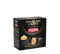 Crastan 180 Capsule Ginseng e Caffè Compatibili Nespresso