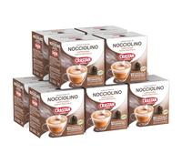 CRASTAN 1870, 100 Capsule, 10 Box da 10 Capsule di Bevanda al Gusto Nocciolino, Compatibili con Dolce Gusto al Gusto Nocciola dal Profumo Avvolgente, 100% Made in Italy