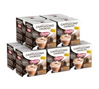 CRASTAN 1870, 100 Capsule, 10 Box da 10 Capsule di Bevanda Cappuccino Cremoso, Capsule Compatibili con Dolce Gusto da Zuccherare a Piacere, Bevanda Senza Glutine, 100% Made in Italy