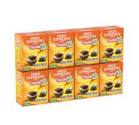 CRASTAN 1870 - Capsule compatibili A Modo Mio ® - Orzo Biologico - 8 Box da 16 per un Totale di 128 Capsule - Naturalmente Privo di Caffeina