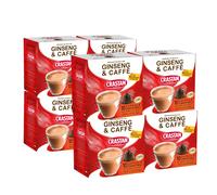 CRASTAN 1870 - Capsule compatibili Dolce Gusto - Ginseng & Caffè - 8 box da 10 c