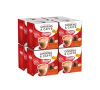 CRASTAN 1870, 80 Capsule, 8 Box da 10 Capsule di Bevanda Ginseng e Caffè, Capsule Compatibili con Dolce Gusto da Zuccherare a Piacere, Bevanda Senza Glutine e Grassi Idrogenati, 100% Made in Italy