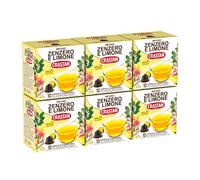 CRASTAN 1870 - Capsule Compatibili Dolce Gusto - Infuso al Gusto Zenzero e Limone - 6 Box da 10 Capsule - Senza Zuccheri Aggiunti - Senza Glutine