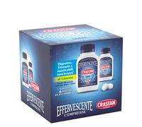 Crastan Compresse Effervescenti Digestive Gusto Limone - Confezione da 6 Astucci