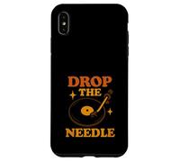Crate Digger da collezione di dischi in vinile funk, stile retrò Custodia per iPhone XS Max