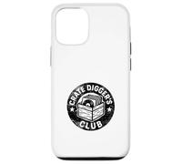 Crate Digger's Club Retro Record Design Custodia per iPhone 12/12 Pro