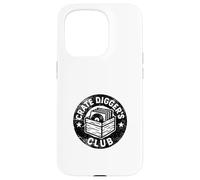 Crate Digger's Club Retro Record Design Custodia per iPhone 15 Pro
