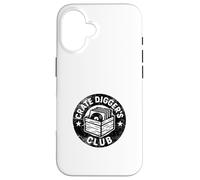 Crate Digger's Club Retro Record Design Custodia per iPhone 16