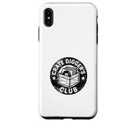 Crate Digger's Club Retro Record Design Custodia per iPhone XS Max
