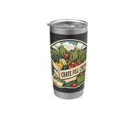 CRATE FILL CREW Raccolta Solidale nei Campi Bicchiere termico in acciaio inox doppia parete