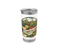 CRATE FILL CREW Raccolta Solidale nei Campi Bicchiere termico in acciaio inox doppia parete