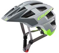 Cratoni 2015049980, Allset-Casco per Mountain Bike, in Linea Neon, S/M (54-58 cm) Unisex Adulto, Grigio-Giallo Fluo