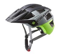 Cratoni AllSet casco nero/verde, M-L (58-61 cm)