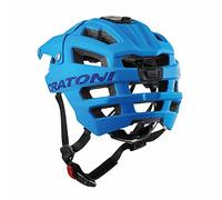 Cratoni AllTrack, Casco Unisex-Adulti, Blu, S/M | 54-58cm