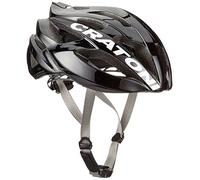 Cratoni C- Bolt, Casco da Bicicletta. Unisex-Adulto, Black-White Glossy, M/L