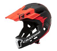 Cratoni C-maniac 2.0 MX Bicicletta Bikeparkhelm Completo Downhill BMX Mentoniera