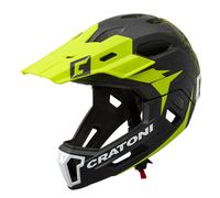 Cratoni C-maniac 2.0 MX Bicicletta Bikeparkhelm Completo Downhill BMX Mentoniera