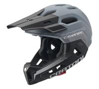 Cratoni C-Maniac 2.0 MX - Casco integrale da bicicletta e MTB, colore nero