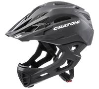 Cratoni C-Maniac, casco da bici, nero 54-58cm Black Matt