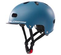 Cratoni C-Mate, casco da bicicletta, blu opaco 54-58cm Blue Matt