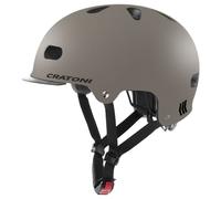 Cratoni C-Mate, casco da bicicletta, marrone opaco 57-61cm Coffe Brown Matt